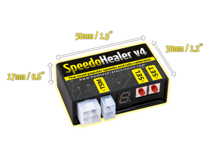 Healtech SpeedoHealer v4 Speedometer/Odometer Corrector for Yamaha FJR1300 (ABS)