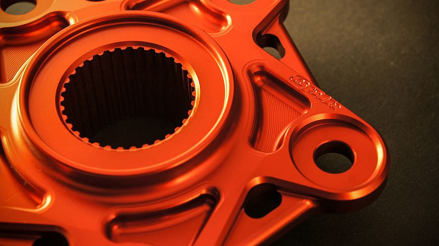 AEM Factory Lightweight "SPIN" Small Rear Hub Sprocket Flange for Ducati 848 / Streetfighter 848