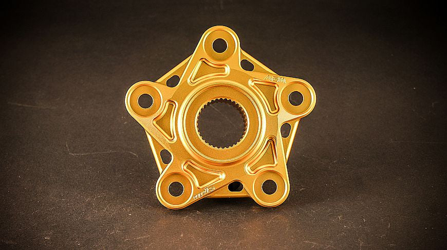AEM Factory Lightweight "SPIN" Small Rear Hub Sprocket Flange for Ducati 848 / Streetfighter 848
