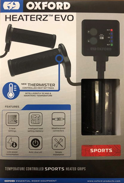 Oxford Heaterz Evo Premium Heated Grips - Sport