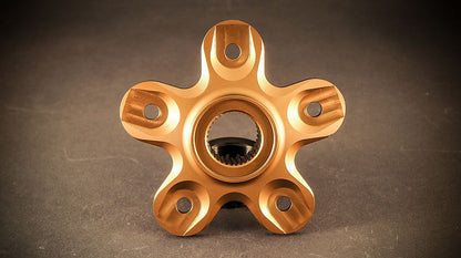 AEM Factory Lightweight "STAR" Small Rear Hub Sprocket Flange for Ducati - Closeout