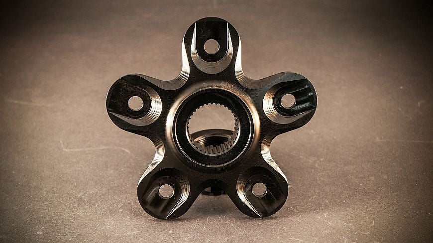 AEM Factory Lightweight "STAR" Small Rear Hub Sprocket Flange for Ducati - Closeout