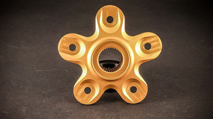 AEM Factory Lightweight "STAR" Small Rear Hub Sprocket Flange for Ducati - Closeout