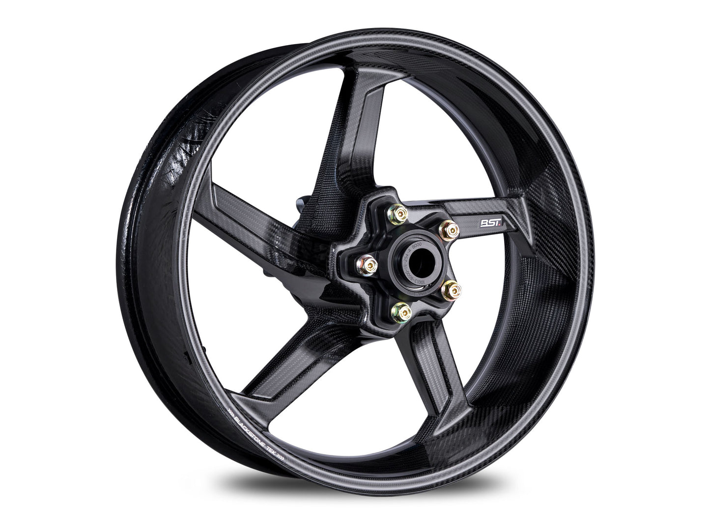 BST Star TEK Carbon Fiber Rear Wheel for Ducati 899 / 959 Panigale, Monster 821, and Multistrada 950 / V2 - 6.0 x 17