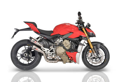 QD Exhaust Twin GUNSHOT Exhaust for the Ducati Streetfighter V4 / S (2020-2021 Euro4)