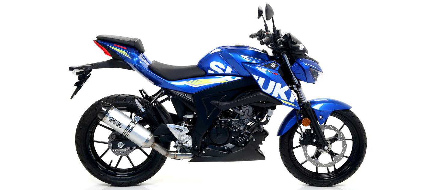 Arrow Exhausts for the Suzuki GSX-S 125 2017-2020