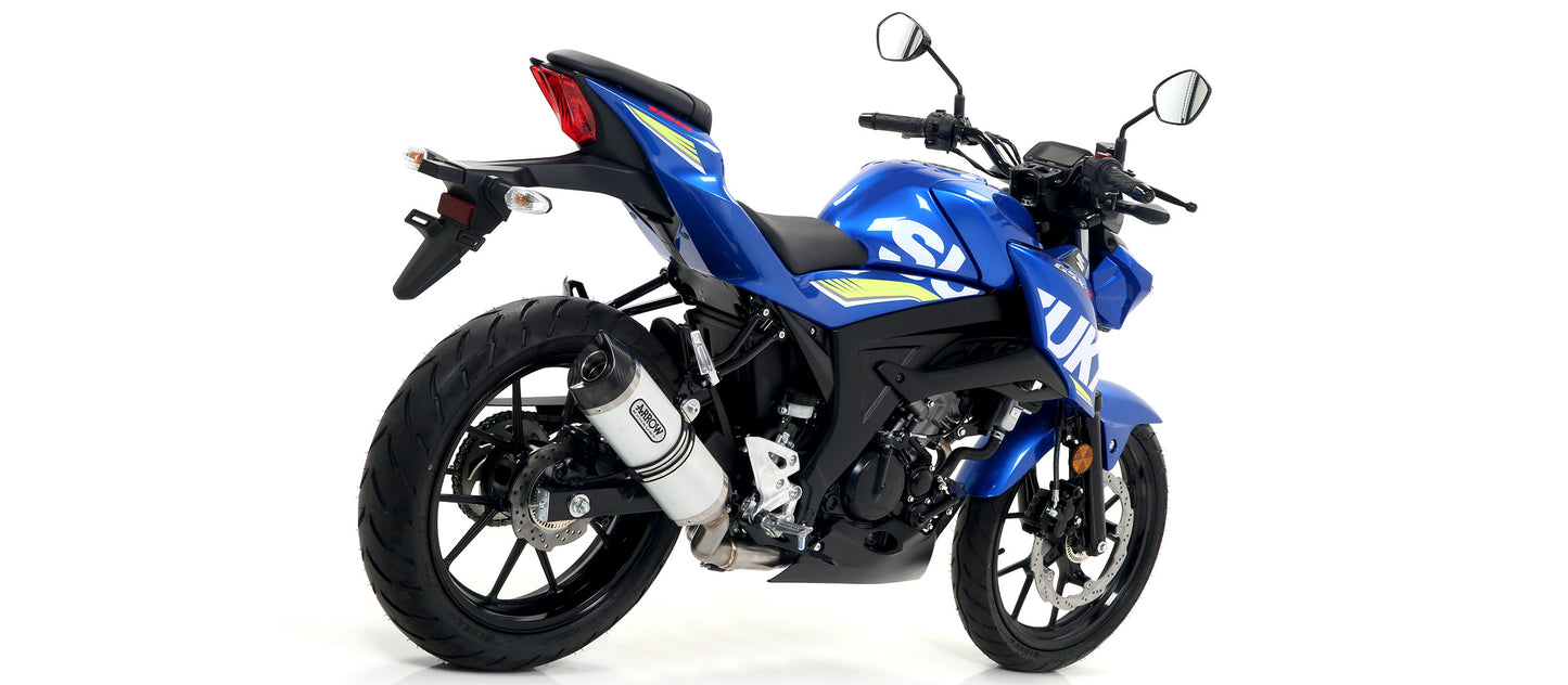 Arrow Exhausts for the Suzuki GSX-S 125 2017-2020