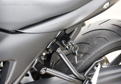 Sato Racing Helmet Lock for Suzuki SV650 (2016+)