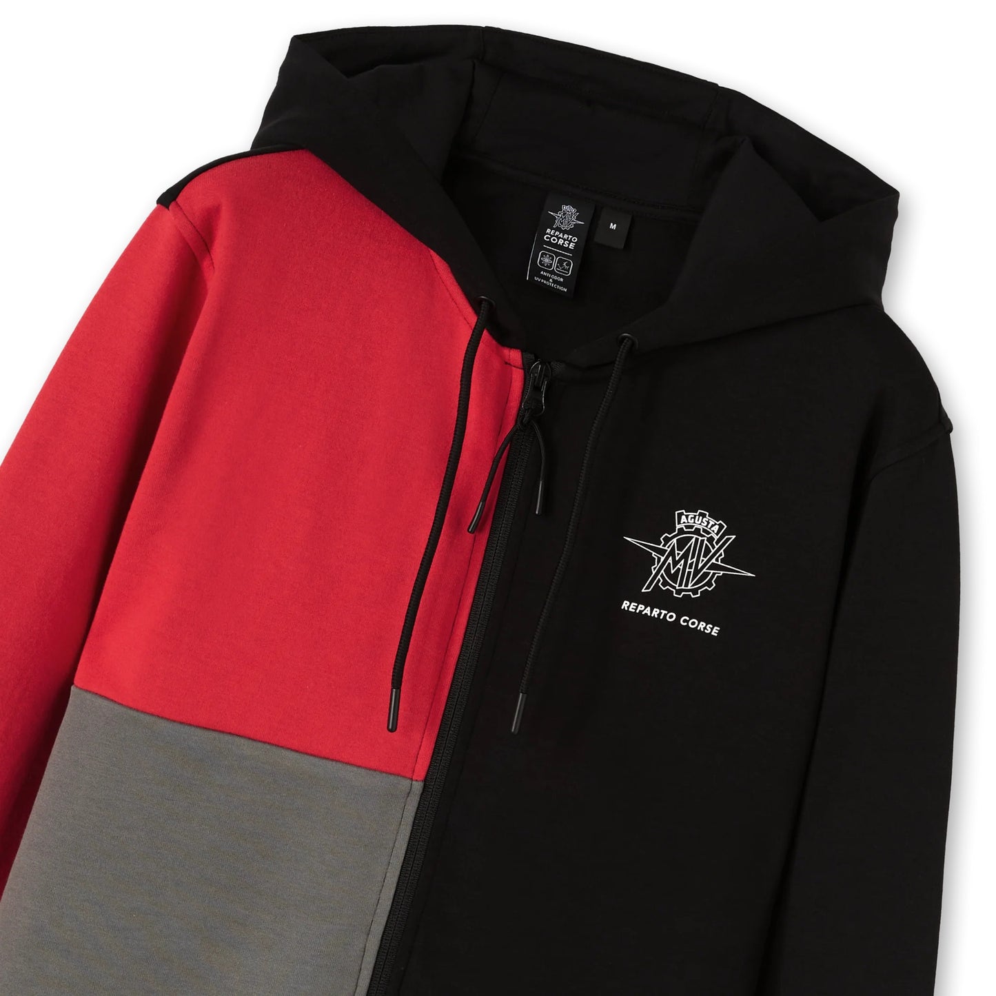 MV Agusta Reparto Corse Official Team Wear - Racing Full Zip Hoodie Sweatshirt