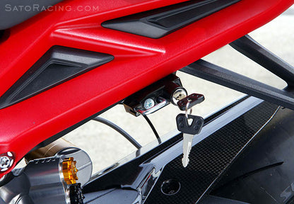 Sato Racing Helmet Lock for Triumph Daytona 675/R and Street Triple 675 / 765 (2013+)