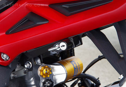 Sato Racing Helmet Lock for Triumph Daytona 675/R and Street Triple 675 / 765 (2013+)