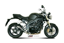 MIVV Slip-on, GP Carbon, Low Down Exhaust For Triumph Speed Triple 1050 2007-2010