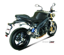 MIVV Slip-on, GP Carbon, Low Down Exhaust For Triumph Speed Triple 1050 2007-2010