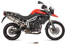 MIVV Slip-on, Suono Stainless Steel, Standard Exhaust For Triumph Tiger 800 XC / XR / XRx / XCx 2011-2016