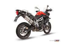 MIVV Slip-on, Suono Stainless Steel, Standard Exhaust For Triumph Tiger 800 XC / XR / XRx / XCx 2011-2016