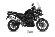 MIVV Slip-on, Speed Edge Stainless Steel, Standard Exhaust For Triumph Tiger Explorer 1200 2012-2015