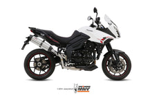 MIVV Slip-on, Suono Stainless Steel, Standard Exhaust For Triumph Tiger 1050 Sport 2013-2016