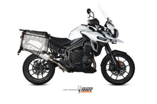 MIVV Slip-on, Speed Edge Stainless Steel, Standard Exhaust For Triumph Tiger 1200 2016-2020