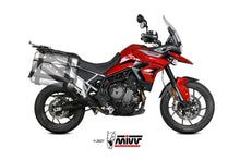 MIVV Slip-on, Oval Carbon, Standard Exhaust For Triumph Tiger 900 2021-2022