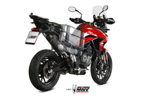 MIVV Slip-on, Oval Titan, Standard Exhaust For Triumph Tiger 900 2021-2022