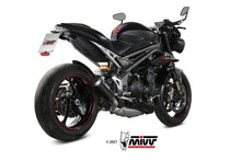 MIVV Slip-on, MK3 Carbon, Standard Exhaust For Triumph Speed Triple R / S / RS 2018-2020