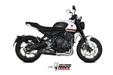 MIVV Full System 3x1, Delta Race Black, Standard Exhaust For Triumph Trident 660 2021-2022