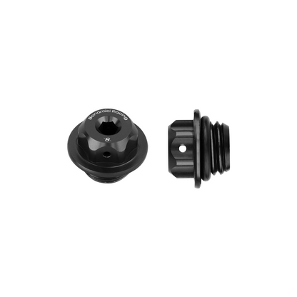 Bonamici Racing Aluminum Oil Caps - M20x2.5 for the Kawasaki Ninja 250/400, Z650/Z800/Z900/Z1000 2014-2015