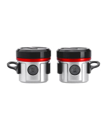 AEM FACTORY - ALUMINUM INTEGRATED RESERVOIR FLUID TANKS FOR BREMBO RCS CORSA CORTA MASTER CYLINDERS