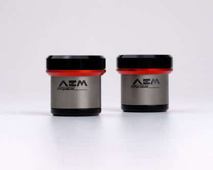 AEM FACTORY - TITANIUM INTEGRATED RESERVOIR FLUID TANKS FOR BREMBO RCS CORSA CORTA MASTER CYLINDERS