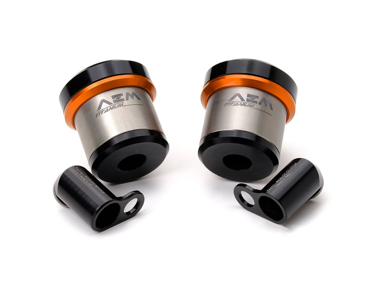 AEM FACTORY - TITANIUM INTEGRATED RESERVOIR FLUID TANKS FOR BREMBO RCS CORSA CORTA MASTER CYLINDERS