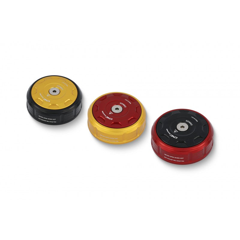CNC Racing Radiator Cap Cover for the Ducati Monster 821 / 937 / 1200 / S / R