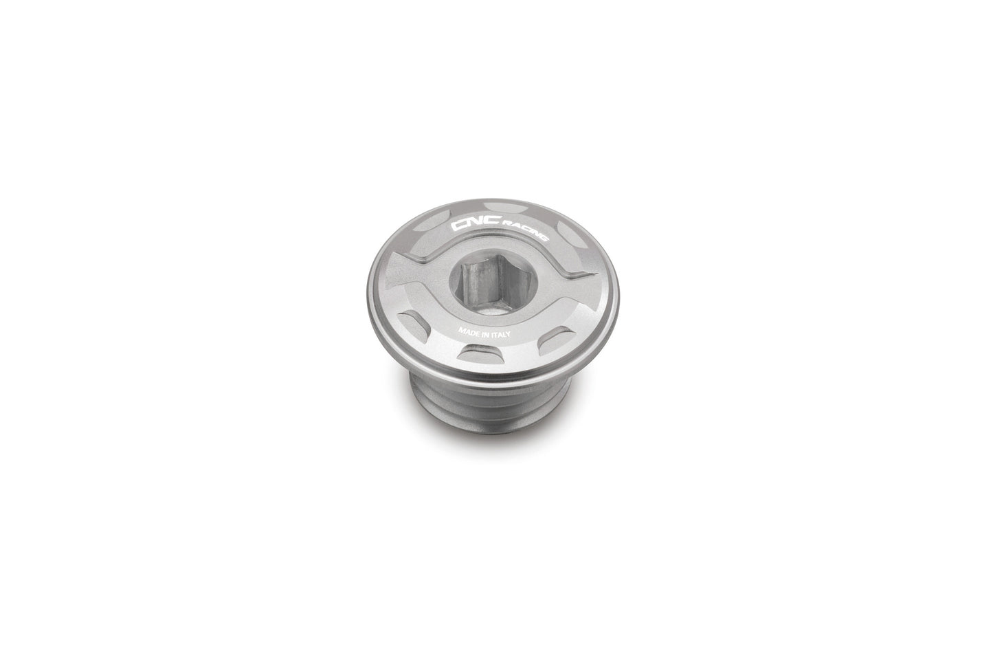 CNC Racing 'GEAR' Engine Oil Cap for Ducati  Honda  Kawasaki  Triumph  and Yamaha - M20x2.5