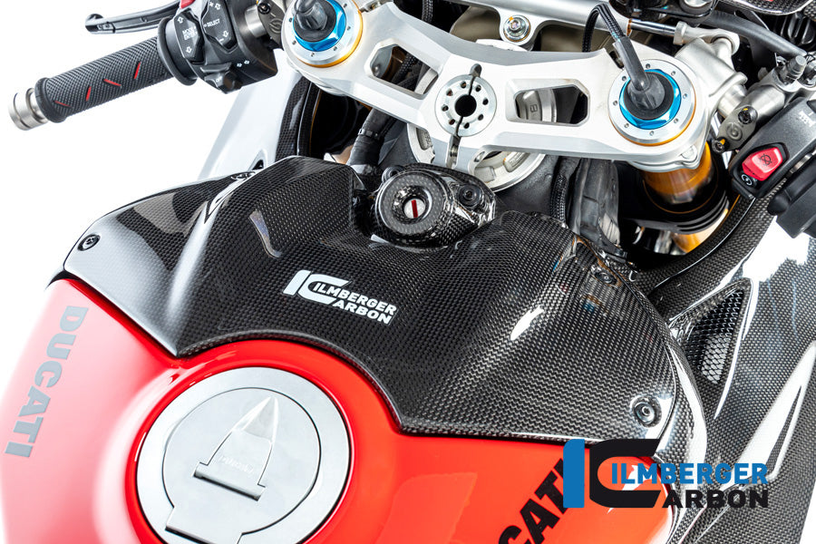 Ilmberger Carbon Tank Panel Front for the Ducati Panigale V4,V4 R,V4 S '22