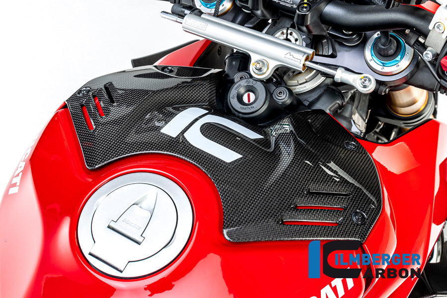 Ilmberger Carbon Tank Panel Front for the Ducati Streetfighter V4 '20-22