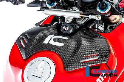 Ilmberger Carbon Tank Panel Front for the Ducati Streetfighter V4 '20-22