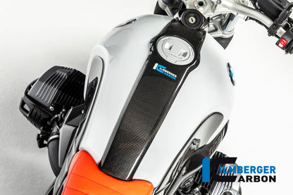 Ilmberger Carbon Fuel tank protektor for the BMW R Nine T / Scrambler / Racer '14-17, R Nine T Urban GS 2016