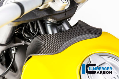 Ilmberger Carbon Upper Tank Cover for the Ducati Scrambler Icon / Scrambler Full Throttle '14-25 / Scrambler Classic '14-20 ETC