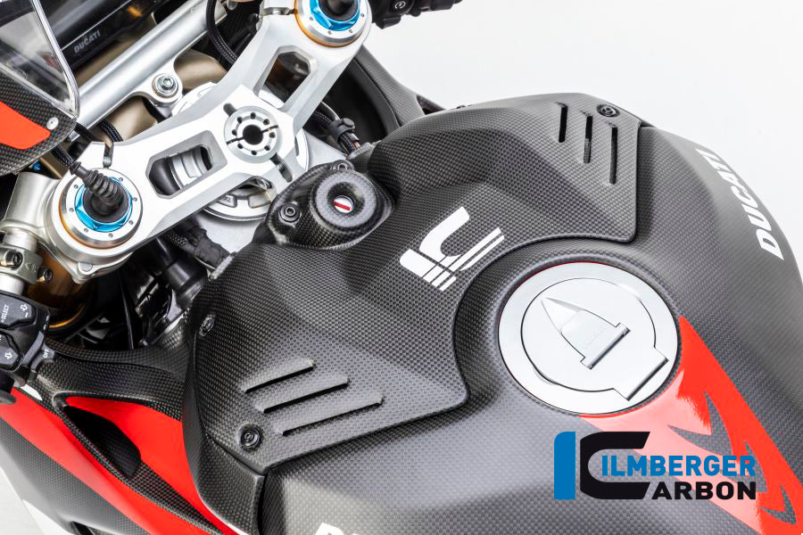 Ilmberger Carbon Upper Tank Cover for the Ducati Panigale V4,V4 S '18-20 / V4 R '19-21