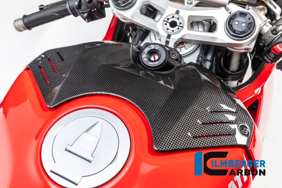 Ilmberger Carbon Upper Tank Cover for the Ducati Panigale V4,V4 S '18-20 / V4 R '19-21
