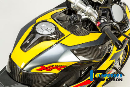 Ilmberger Carbon Cover on top of the Tankcover for the BMW S 1000 XR 2015-2019