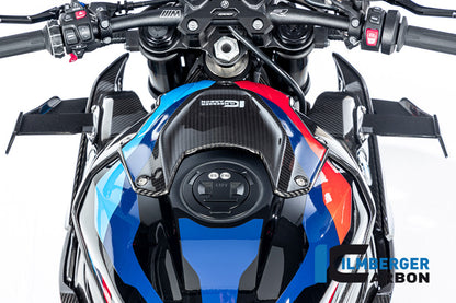 Ilmberger Carbon Upper Tank Cover for the BMW S 1000 R '21 / S 1000 RR '19-23 / M 1000 R '23-24 / M 1000 RR '21-24