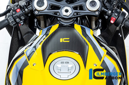 Ilmberger Carbon Upper Tank Cover for the BMW S 1000 R '21 / S 1000 RR '19-23 / M 1000 R '23-24 / M 1000 RR '21-24