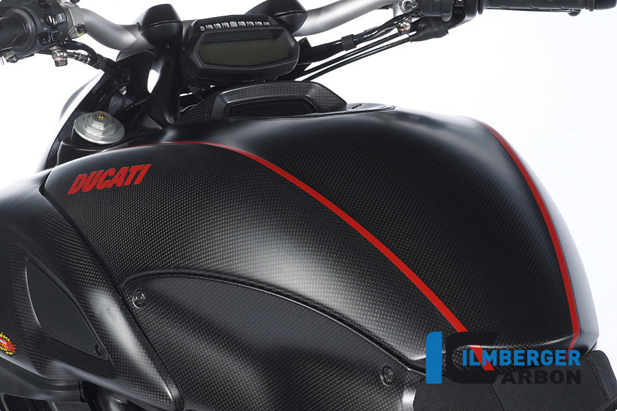 Ilmberger Carbon Tank Cover Carbon for the Ducati Diavel 2011 - 2014