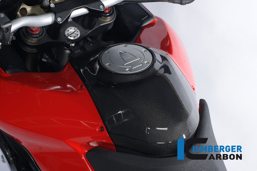 Ilmberger Carbon Tank Center Panel for the Ducati Multistrada 1200 '10-12