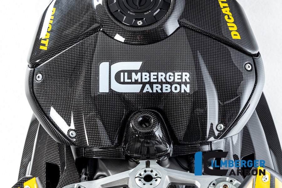 Ilmberger Carbon Upper Tank Cover for the Ducati Panigale V4 / V4 S Racing '22