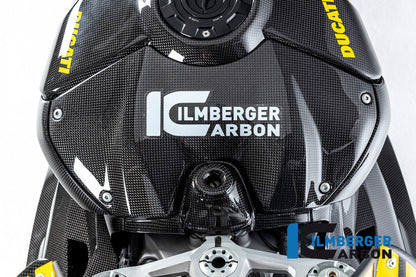 Ilmberger Carbon Upper Tank Cover for the Ducati Panigale V4 / V4 S Racing '22