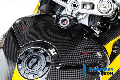 Ilmberger Carbon Upper Tank Cover Racing for the Ducati Panigale V4 / V4 S '20-22 / V4 R Racing '19-21
