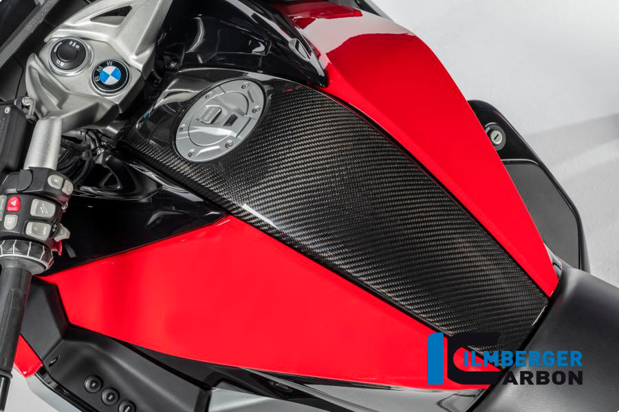 Ilmberger Carbon Tank Centre Panel for the BMW K 1600 GT / K 1600 GTL / K 1600 Bagger '17-24, F 800 R '09-14, F 800 S/ST '06-24, F 800 GT '12-24