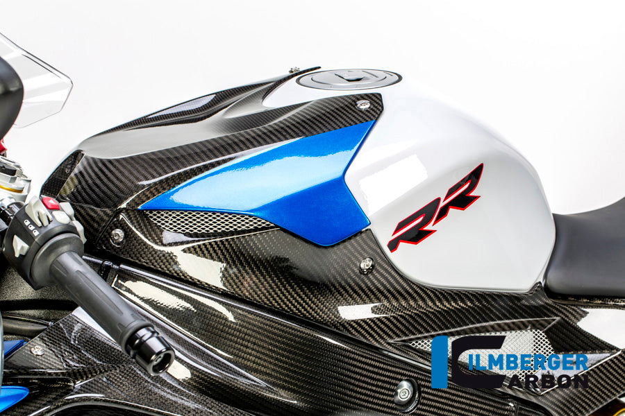 Ilmberger Carbon Upper Tank Cover, Carbon for the BMW S 1000 R '14-24 / S 1000 RR '15-18
