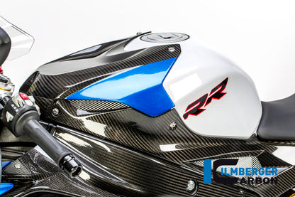 Ilmberger Carbon Upper Tank Cover, Carbon for the BMW S 1000 R '14-24 / S 1000 RR '15-18